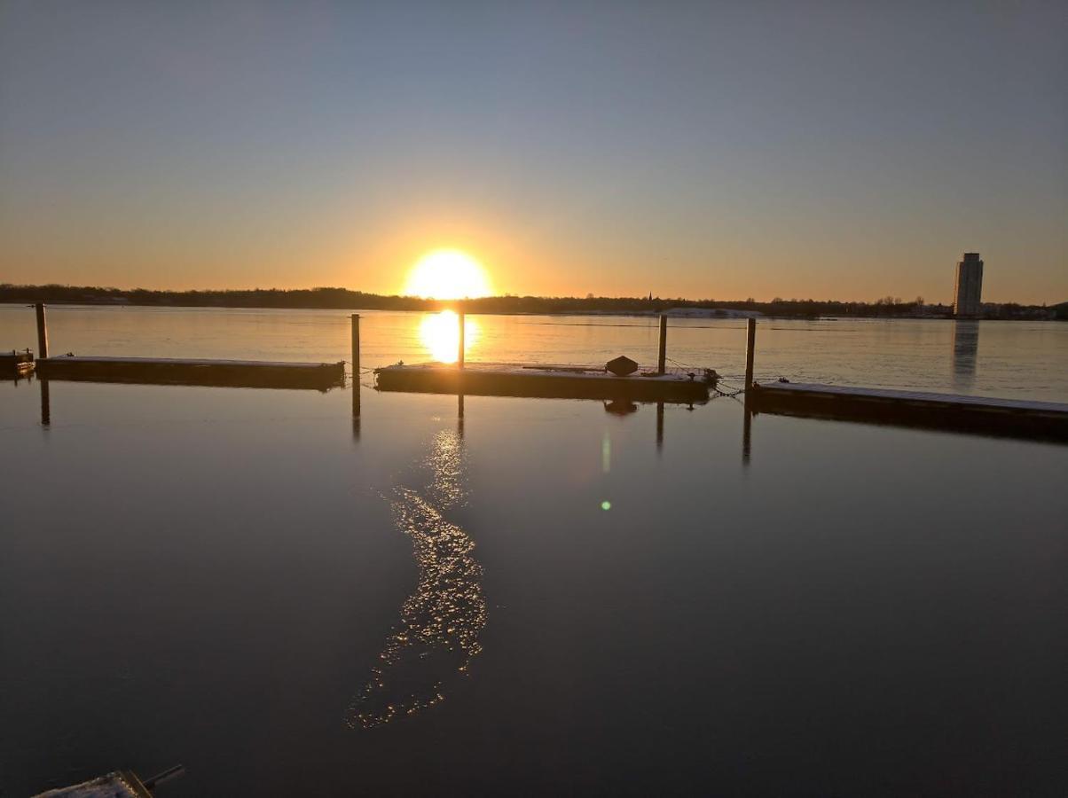 Ostsee Hausboot Schleswig Ostseeblick 1 외부 사진