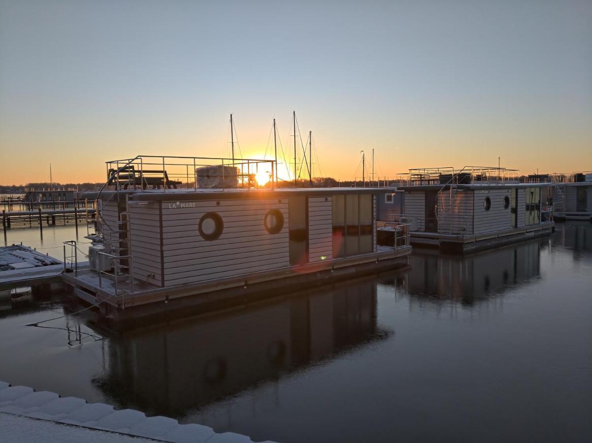 Ostsee Hausboot Schleswig Ostseeblick 1 외부 사진