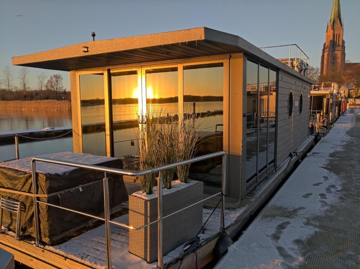 Ostsee Hausboot Schleswig Ostseeblick 1 외부 사진