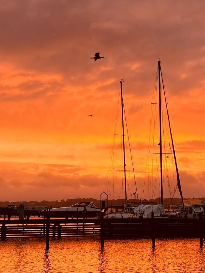 Ostsee Hausboot Schleswig Ostseeblick 1 외부 사진
