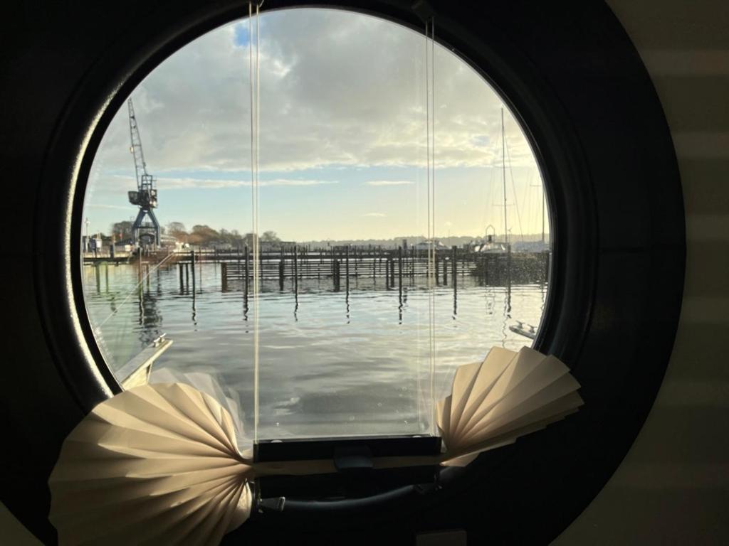 Ostsee Hausboot Schleswig Ostseeblick 1 외부 사진