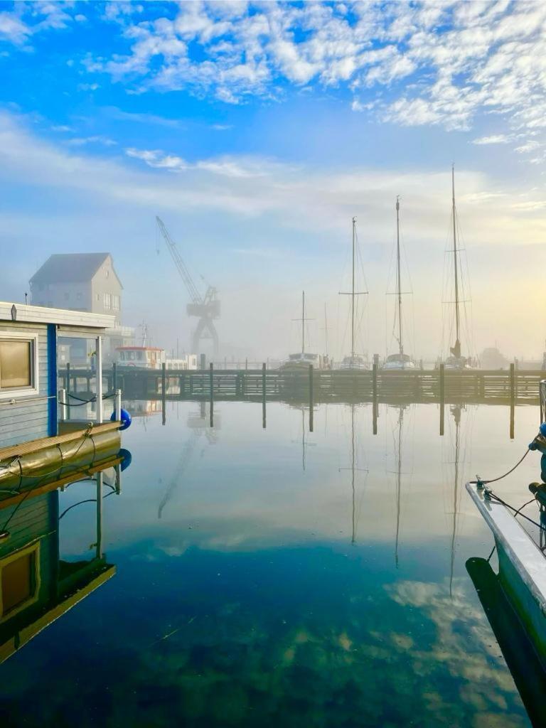 Ostsee Hausboot Schleswig Ostseeblick 1 외부 사진
