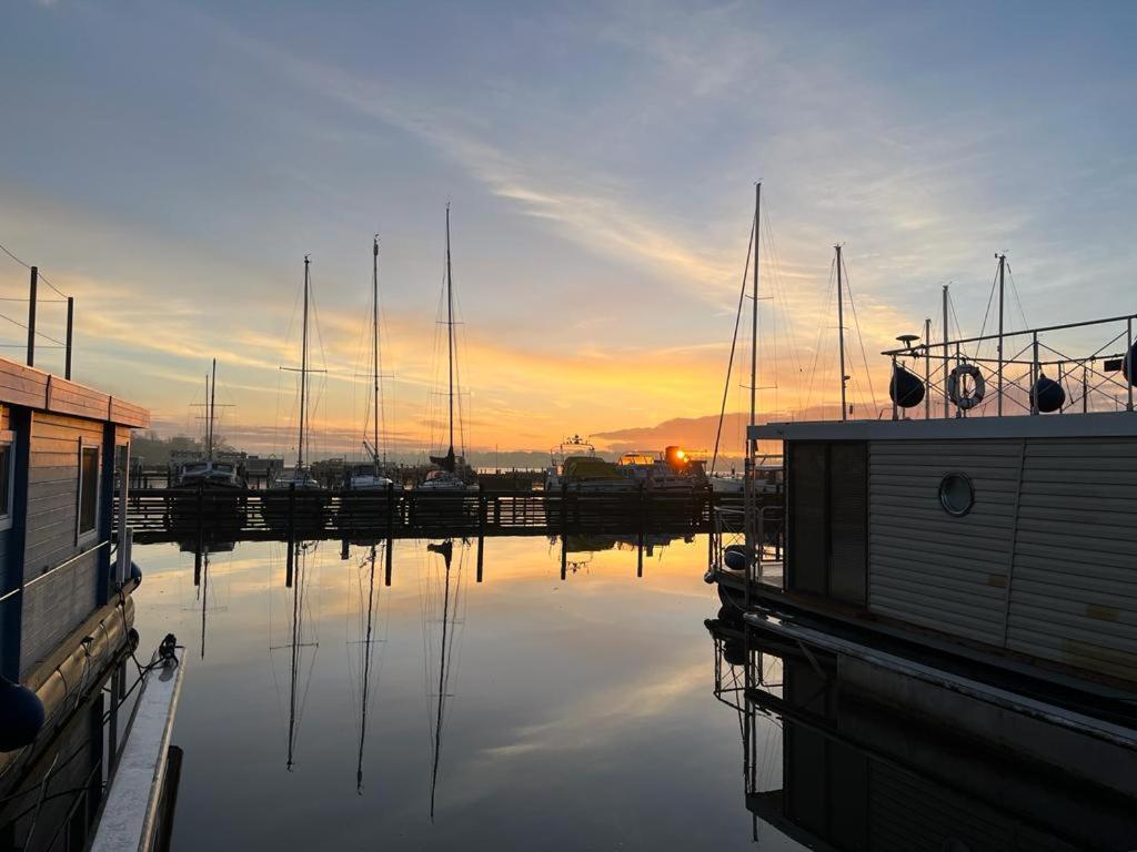 Ostsee Hausboot Schleswig Ostseeblick 1 외부 사진
