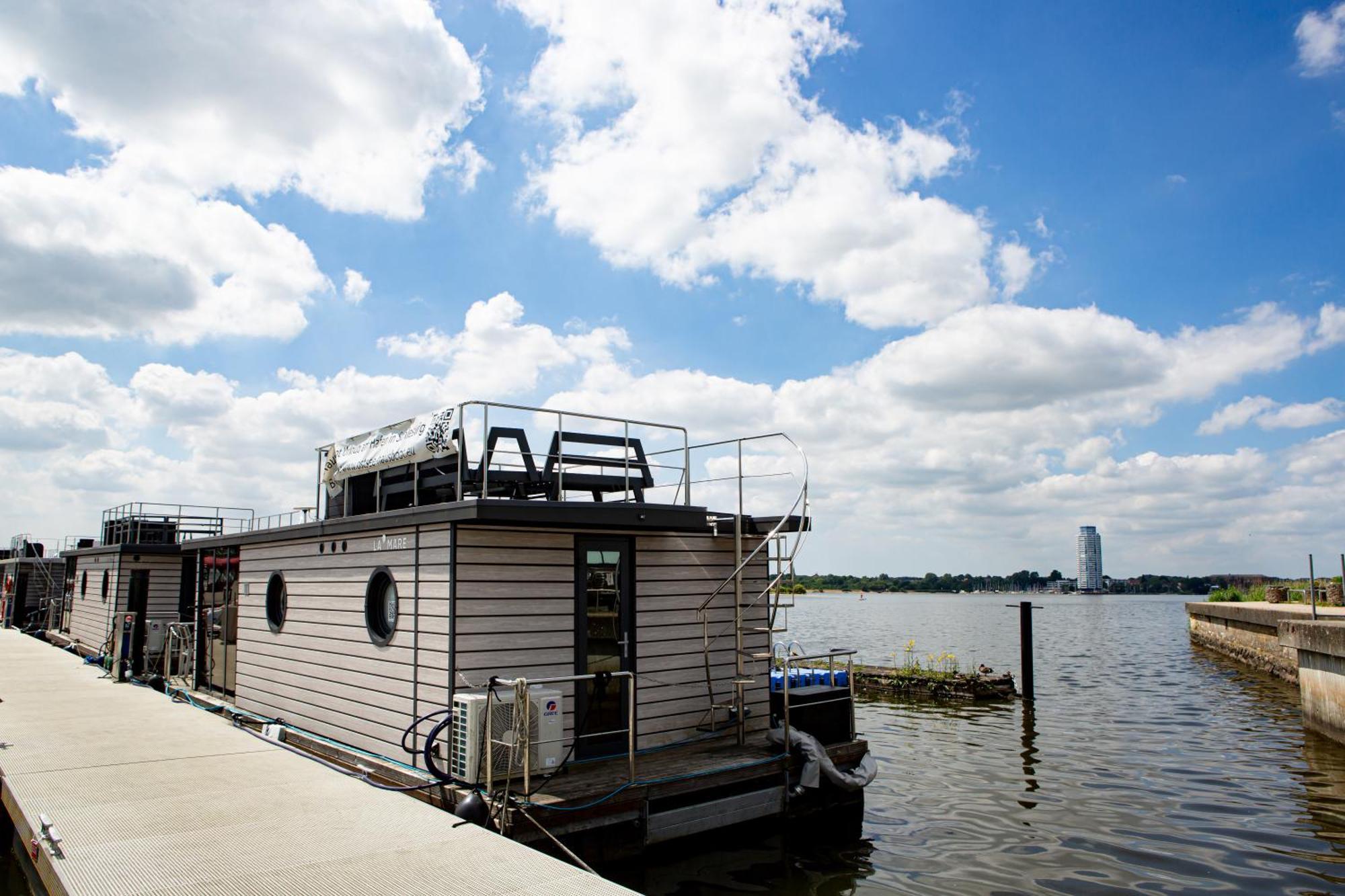 Ostsee Hausboot Schleswig Ostseeblick 1 외부 사진