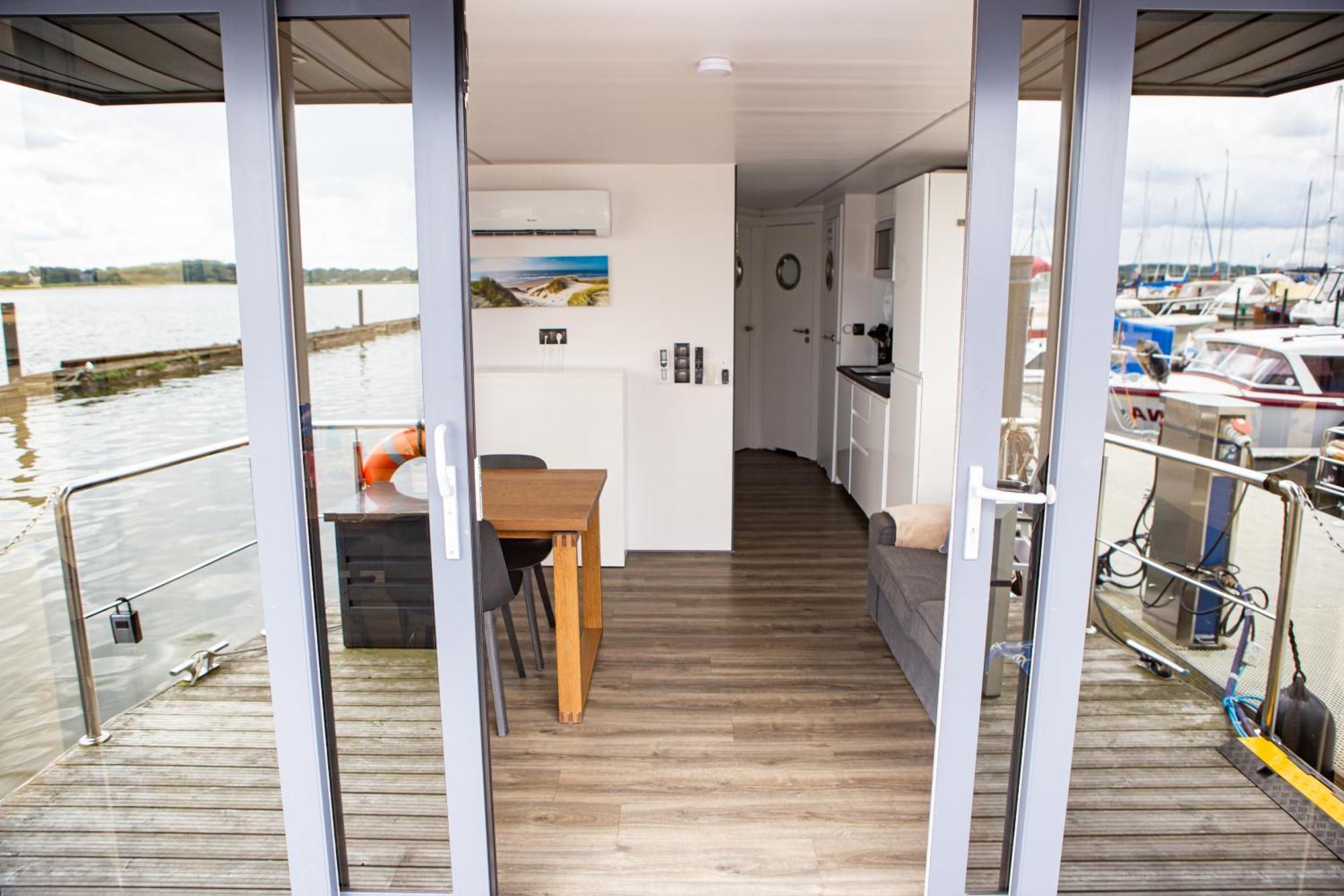Ostsee Hausboot Schleswig Ostseeblick 1 외부 사진