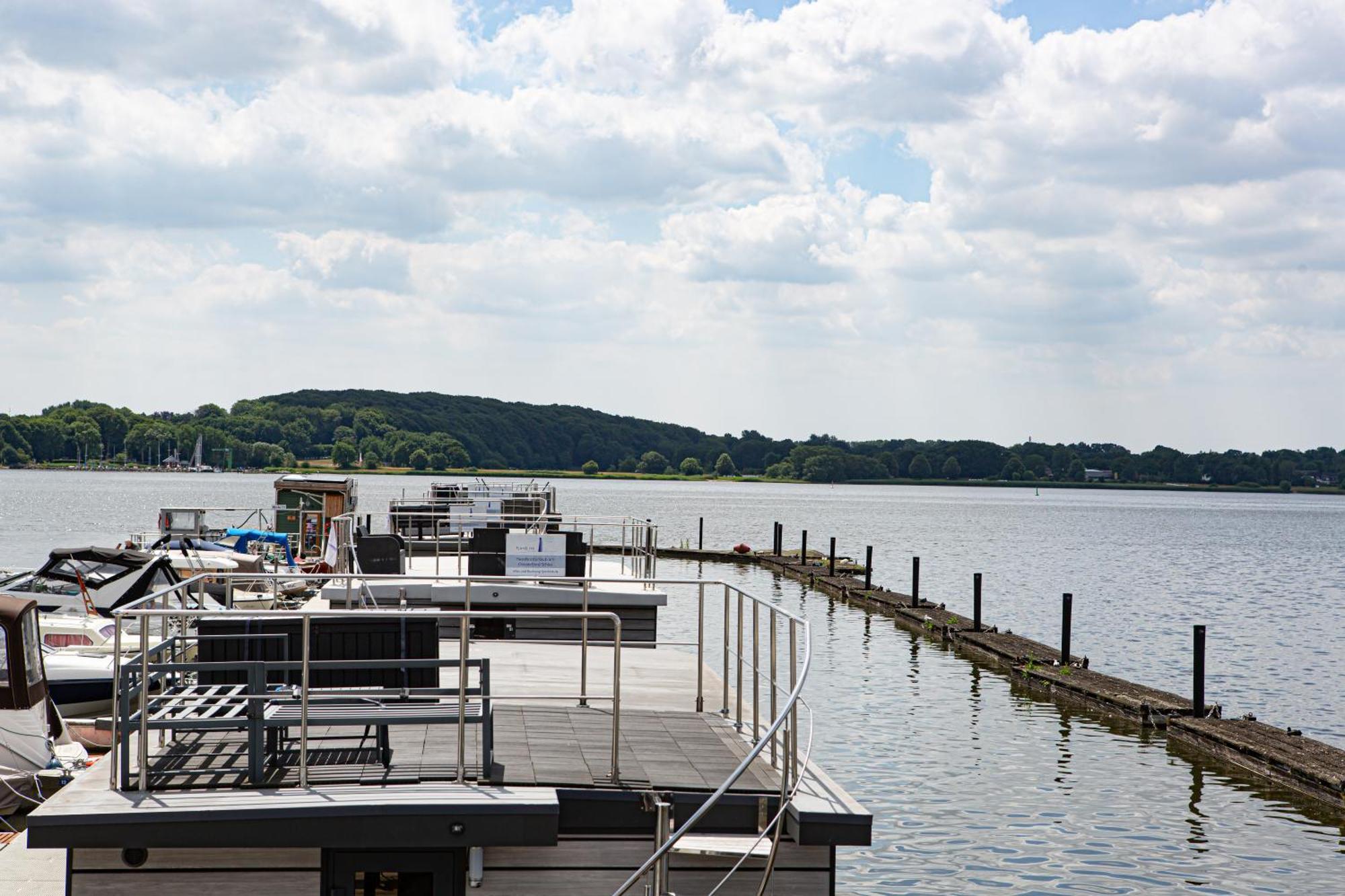 Ostsee Hausboot Schleswig Ostseeblick 1 외부 사진
