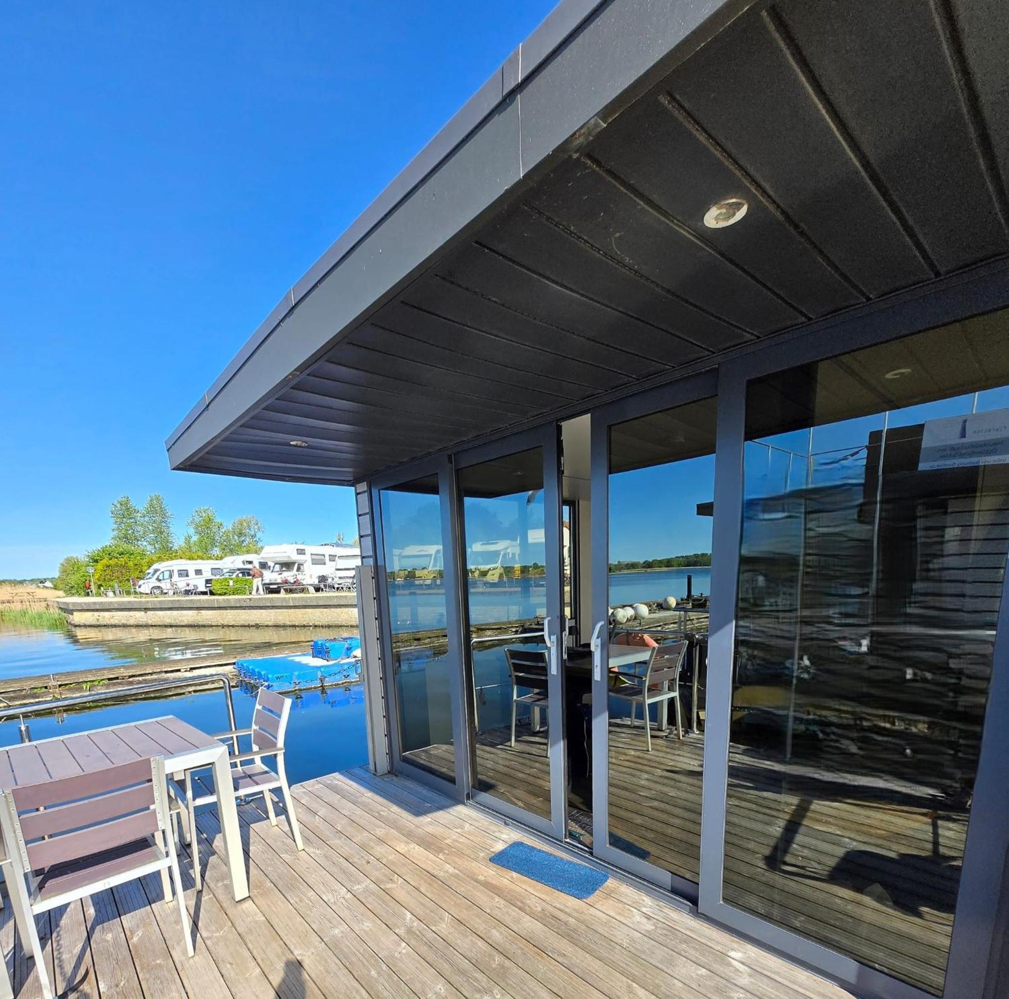 Ostsee Hausboot Schleswig Ostseeblick 1 외부 사진